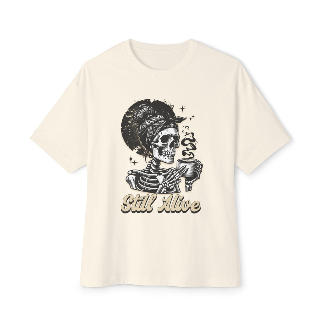 Skull Coffee - Oversized Fit Shirt
