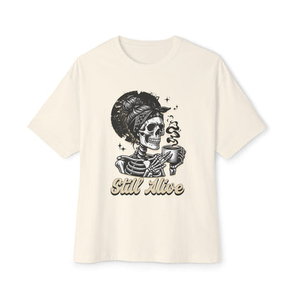 Skull Coffee - Oversized Fit Shirt