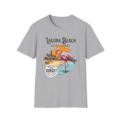 Flamingo On The Beach - Classic Fit
