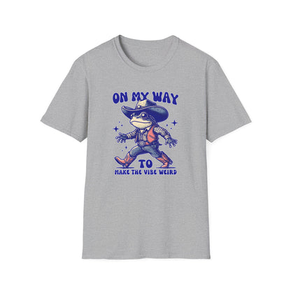 On My Way To Make The Vibe Weird Frog - Classic Fit