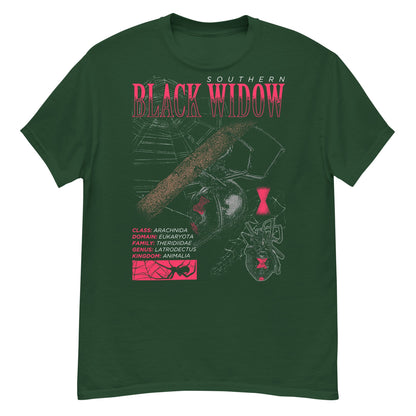 BLACK WIDOW Crew Neck Short-Sleeve T-Shirt Soft & Breathable