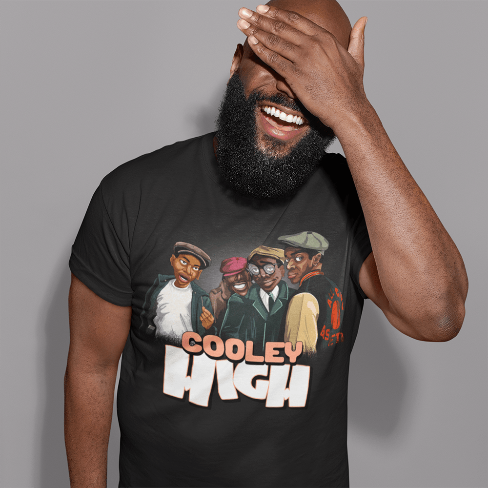 Cooley High Premium Crew Neck Short-Sleeve T-Shirt Soft & Breathable