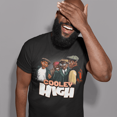 Cooley High Premium Crew Neck Short-Sleeve T-Shirt Soft & Breathable
