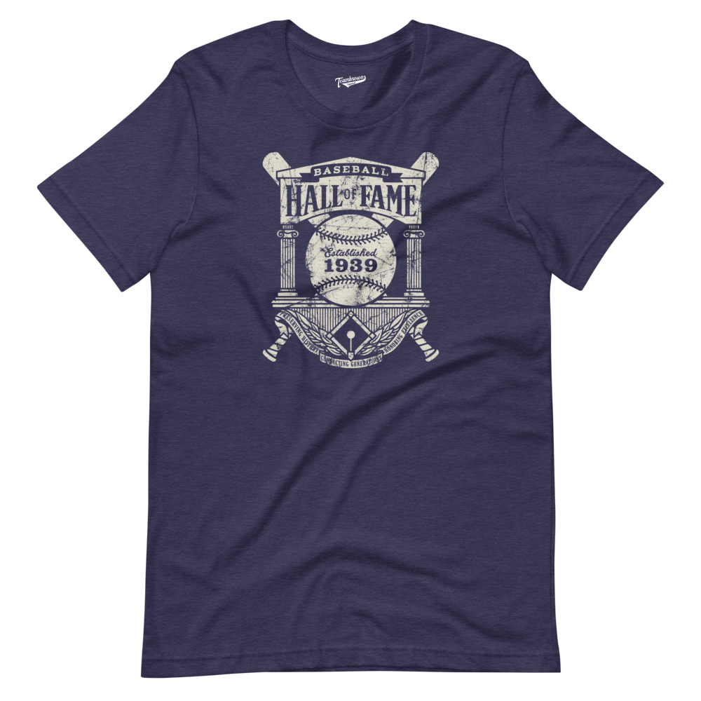 Baseball Hall of Fame - Crest Logo - Unisex T-Shirt
