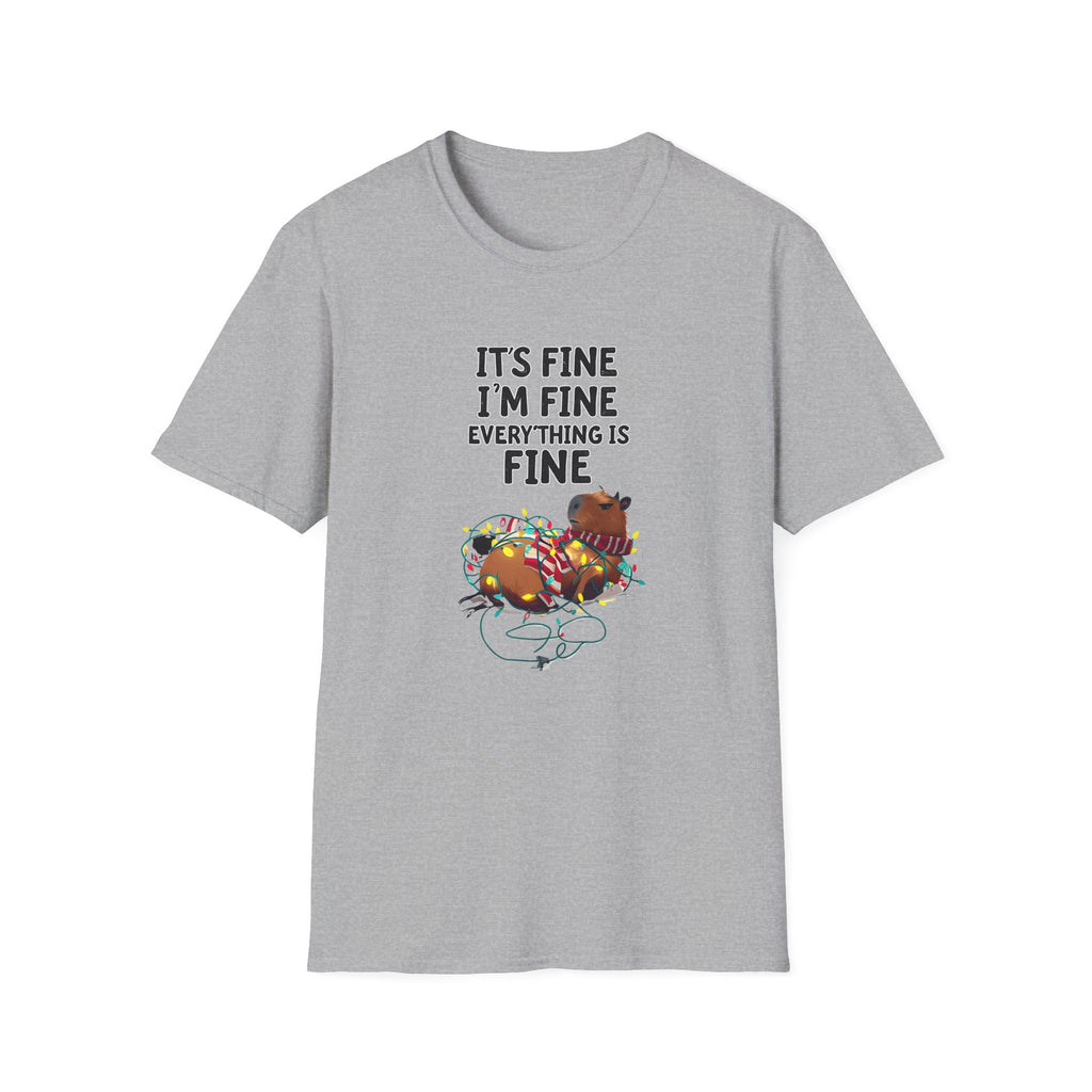 Its Fine Im Fine Capybara - Classic Fit