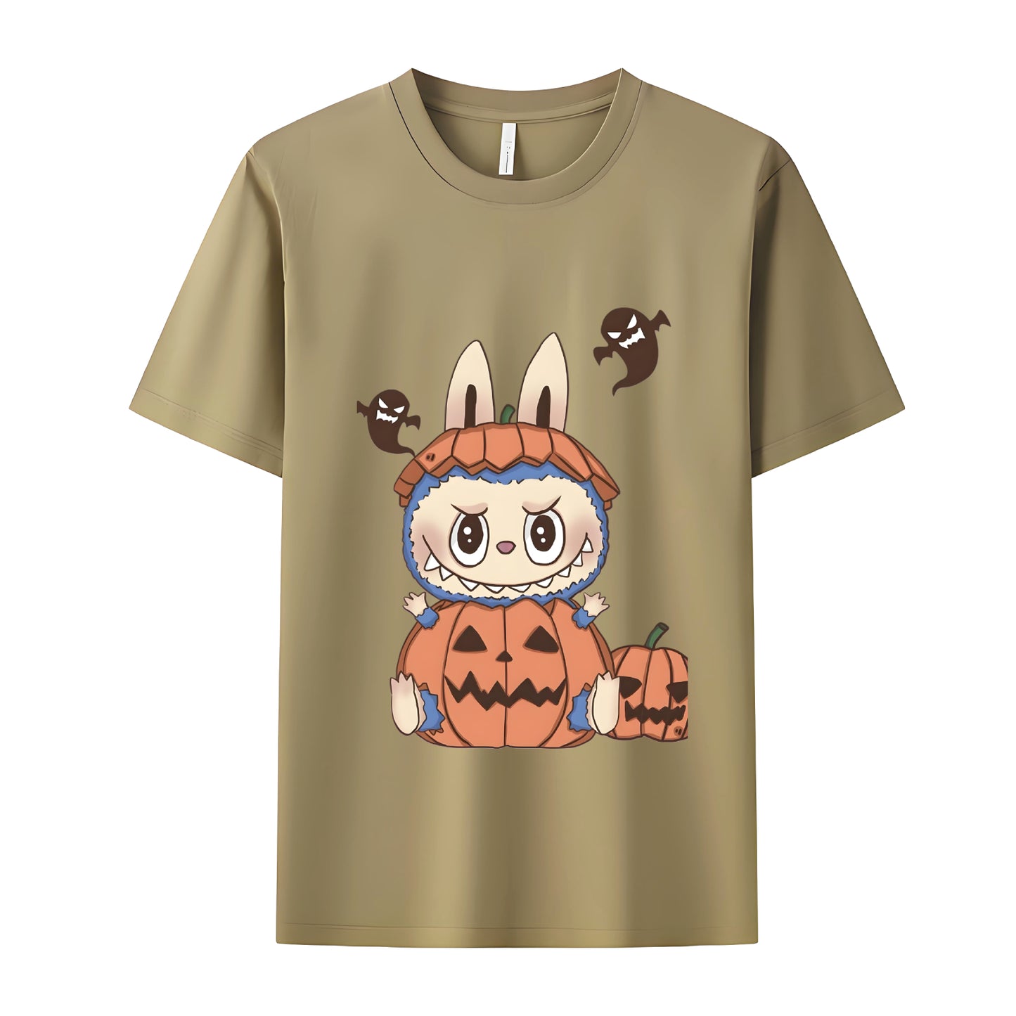 Funny Labubu The Monsters Crew Neck T-Shirt For Labubu Lover Gifts For Girlfriend