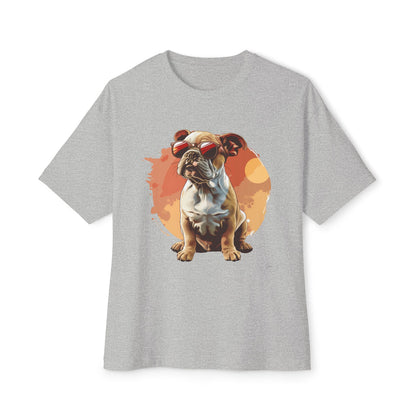 Cute Bulldog Puppy - Oversized Fit