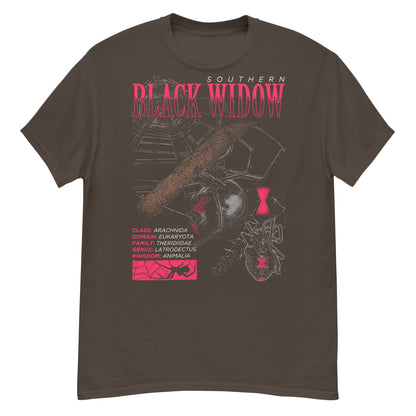 BLACK WIDOW Crew Neck Short-Sleeve T-Shirt Soft & Breathable