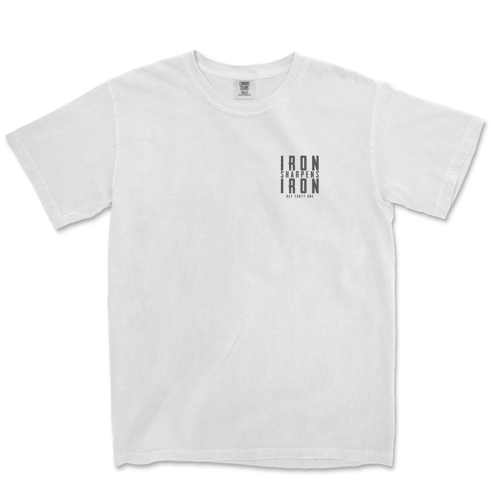 Iron Sharpens Iron Neck Short-Sleeve T-Shirt Soft & Breathable