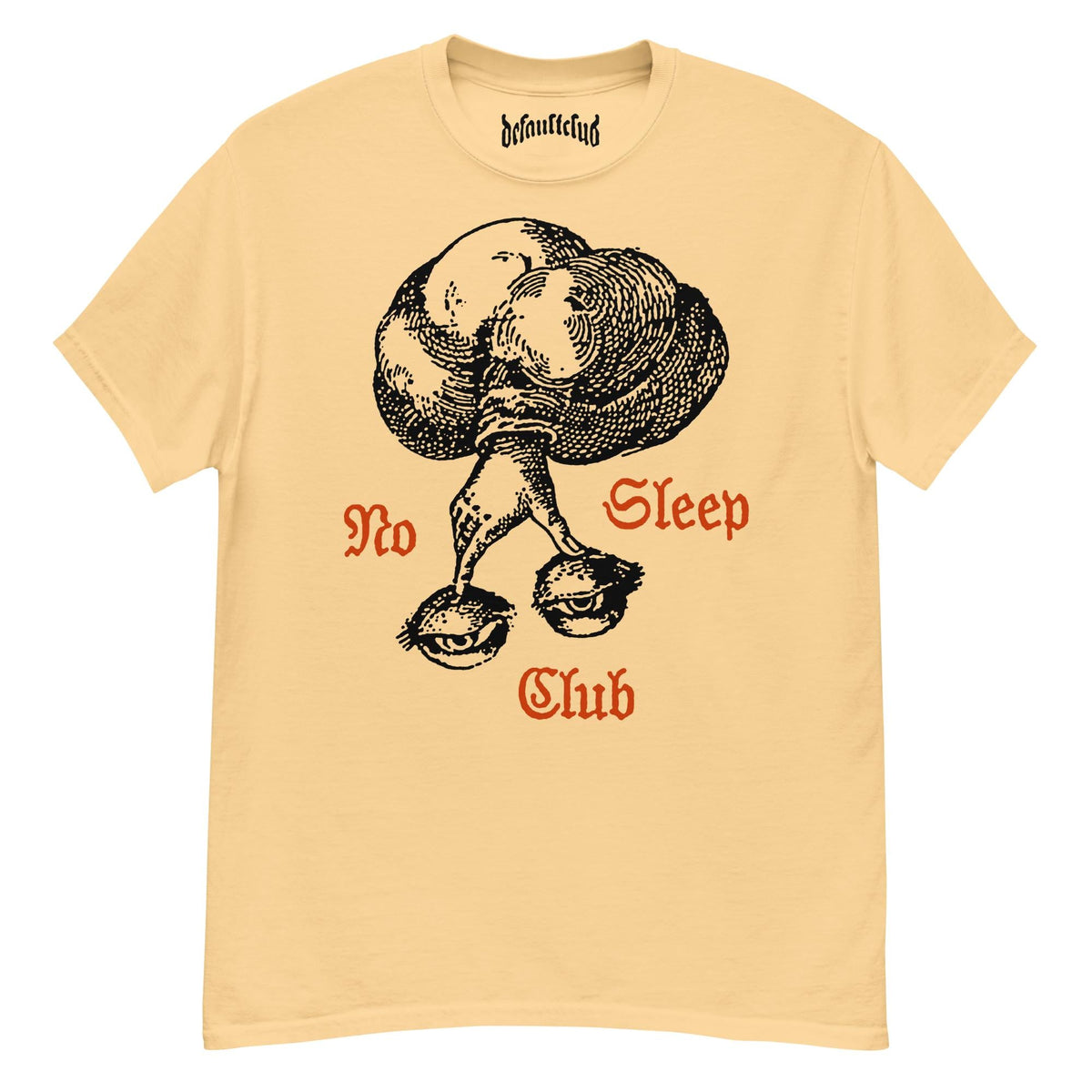 No Sleep Club Neck Short-Sleeve T-Shirt Soft & Breathable