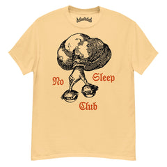 No Sleep Club Neck Short-Sleeve T-Shirt Soft & Breathable
