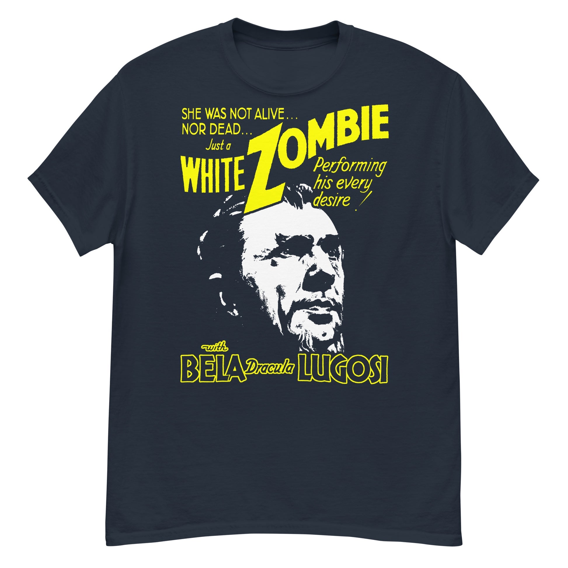 LUGOSI'S ZOMBIE Crew Neck Short-Sleeve T-Shirt Soft & Breathable