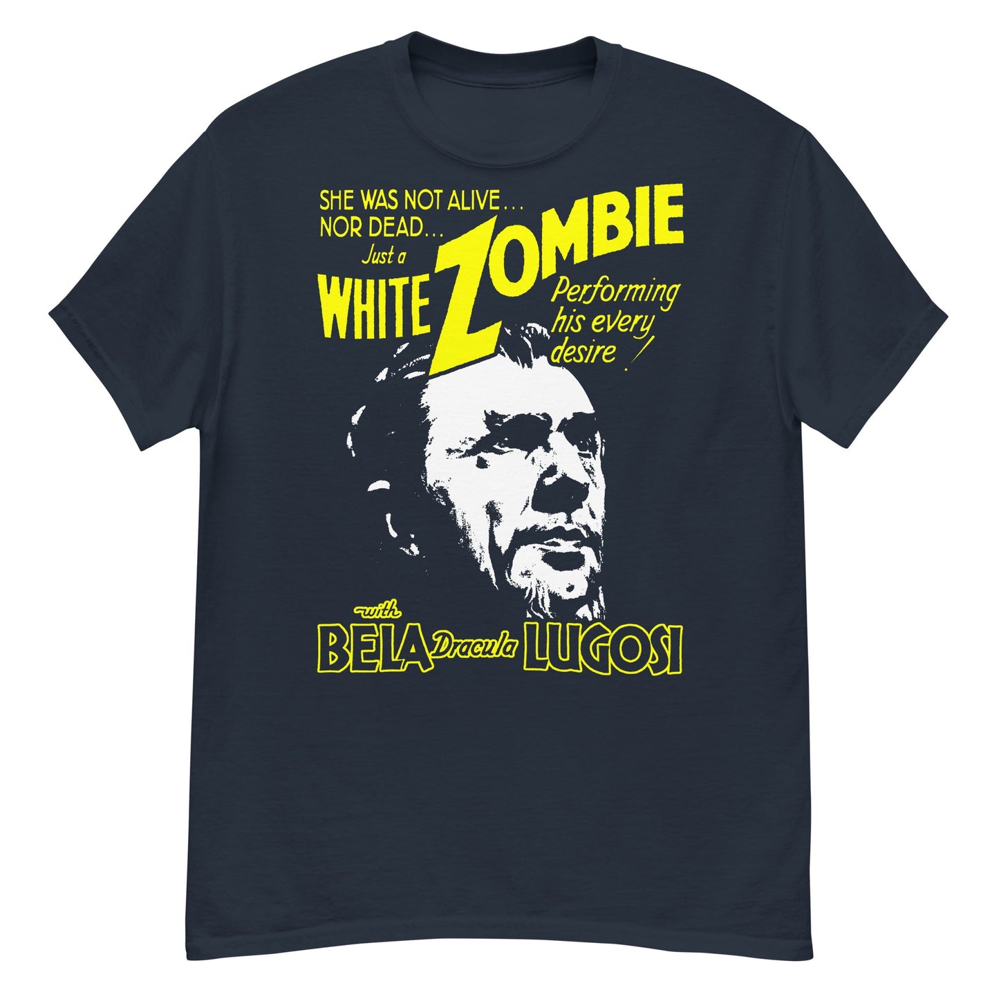LUGOSI'S ZOMBIE Crew Neck Short-Sleeve T-Shirt Soft & Breathable