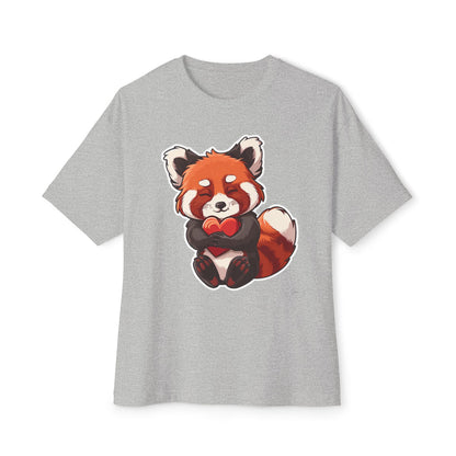 Red Panda Heart ver1 test - Oversized Fit