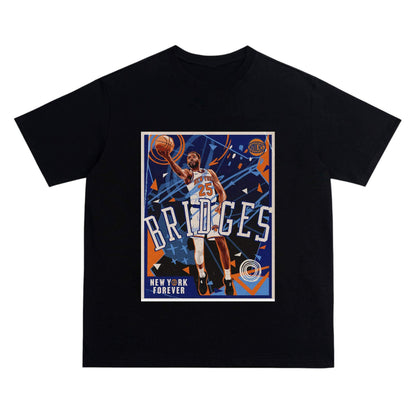 NYK Retro Grit Tee - Street Poster Style Heat Crew Neck Short-Sleeve T-Shirt Unisex