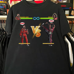 Dragonfly Jones Vs Shonuff Funny Gaming Style Premium Crew Neck Short-Sleeve T-Shirt Soft & Breathable
