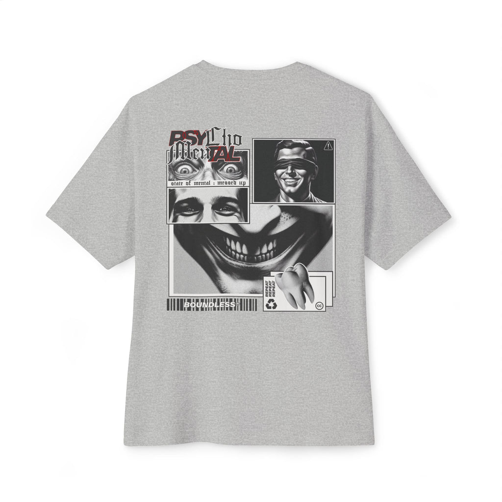 Psycho Mental - Oversized Back Printed