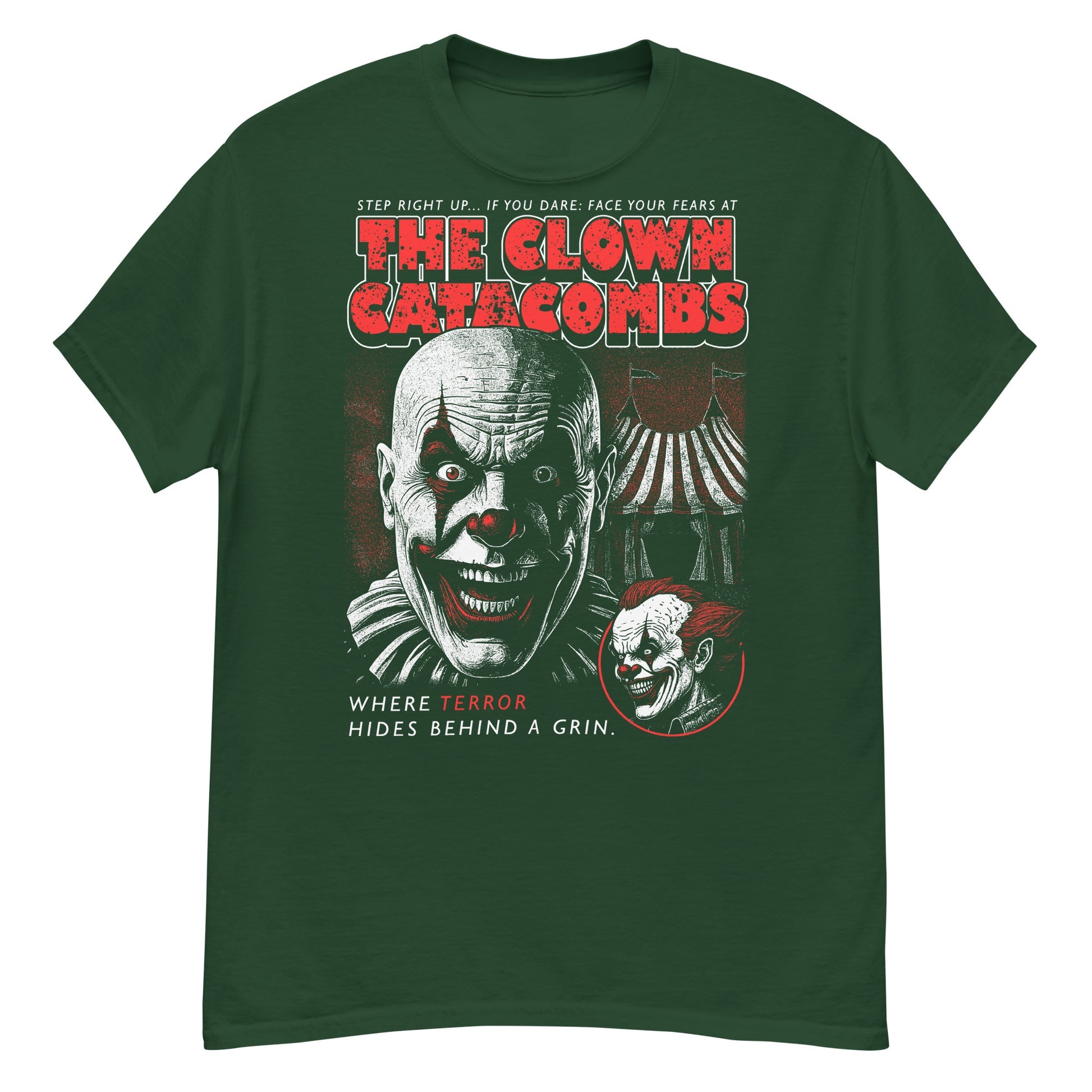 The Clown Catacombs Crew Neck Short-Sleeve T-Shirt Soft & Breathable