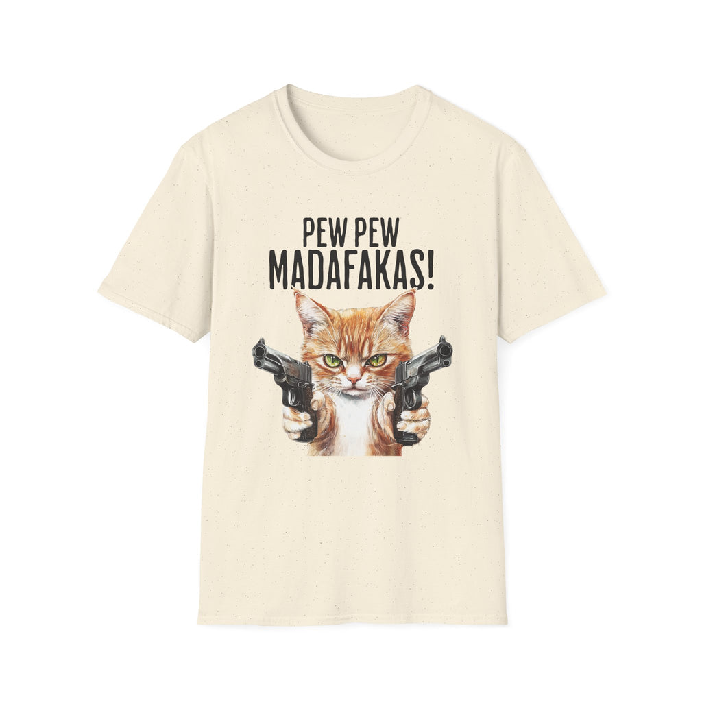 Pew Pew MADAFAKAS! Orange Cat - Classic Fit