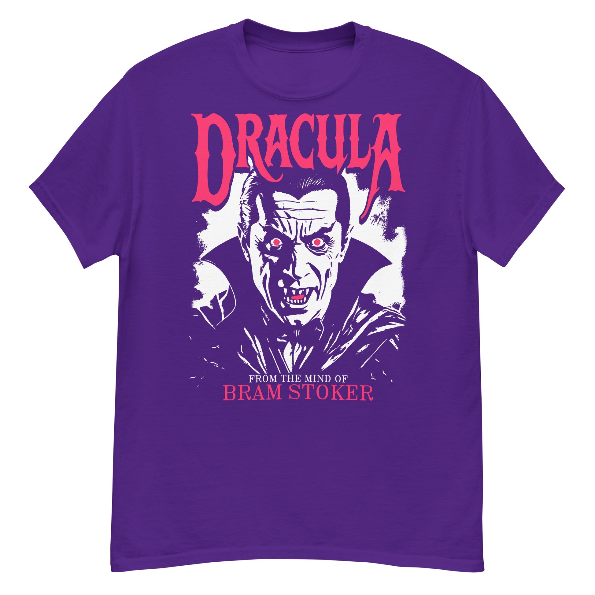 BRAM'S DRACULA Crew Neck Short-Sleeve T-Shirt Soft & Breathable