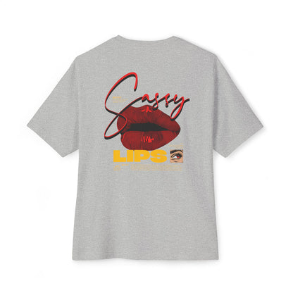 Sassy Lips - Oversized Back Printed