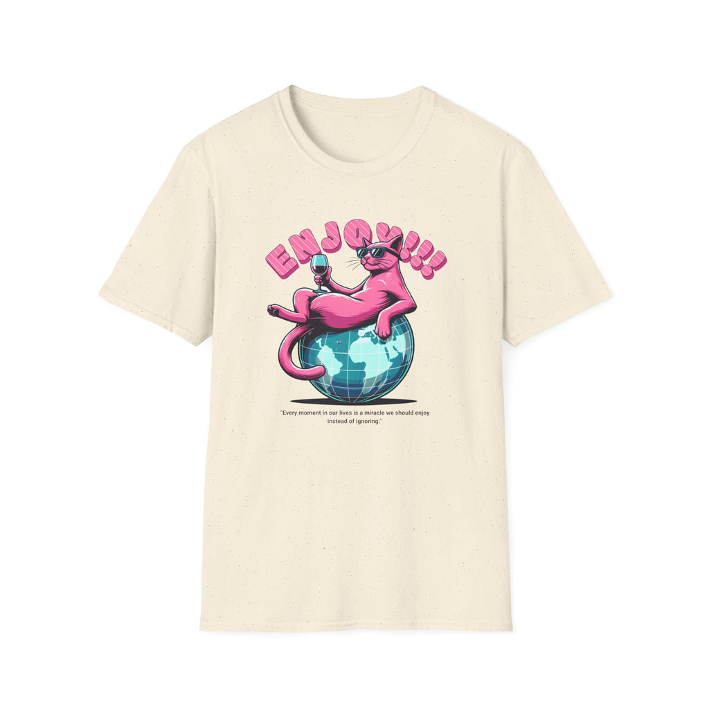 Pink Cat Enjoy - Classic Fit