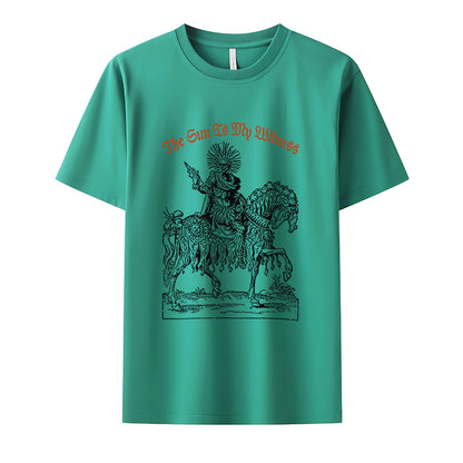 The Sun Is My Witness Neck Short-Sleeve T-Shirt Soft & Breathable
