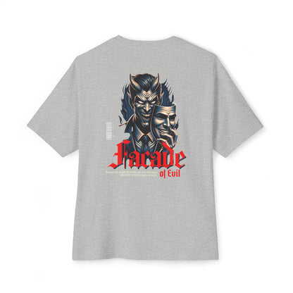 Facade of Evil - Oversized Back Printed