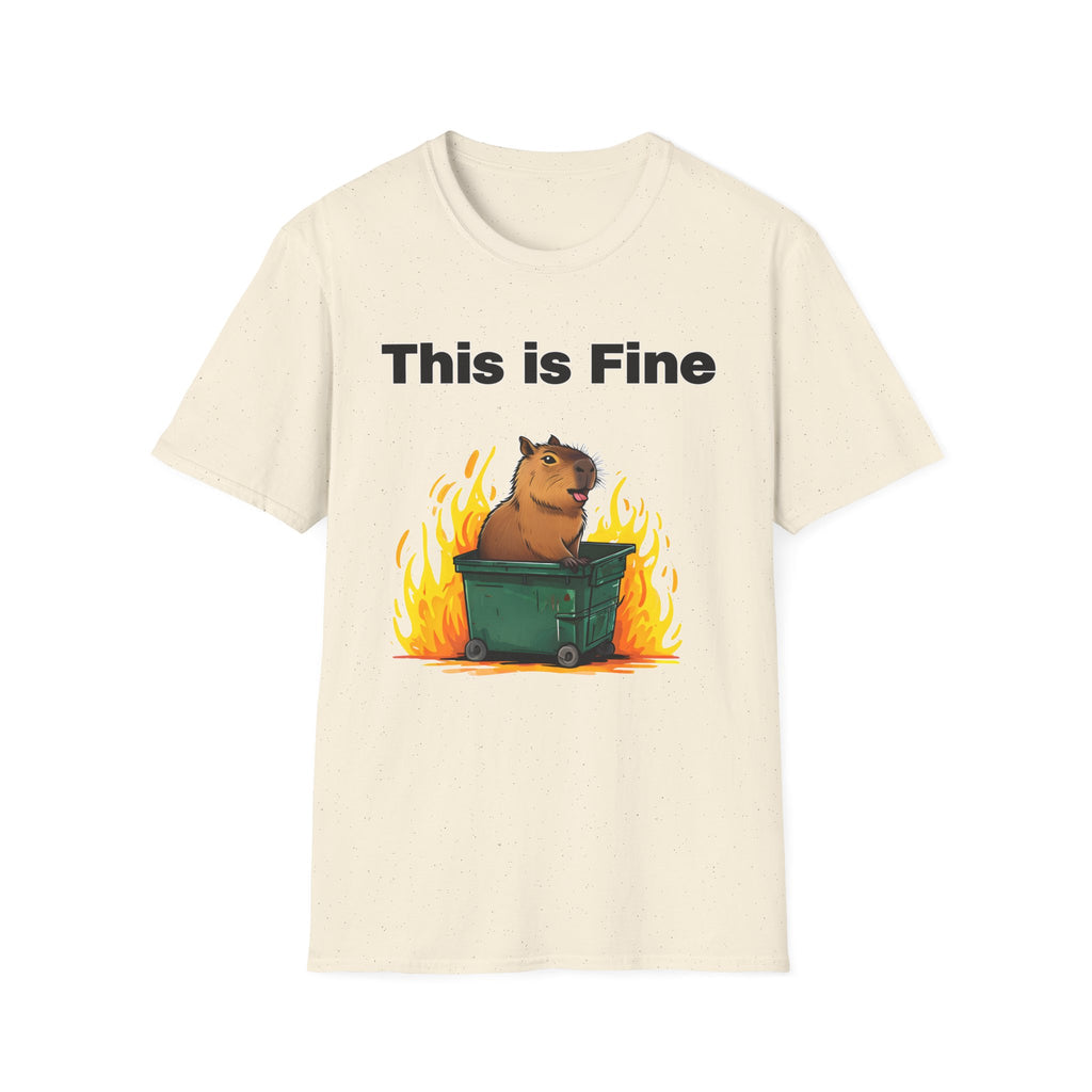 This Is Fine Capybara - Classic Fit