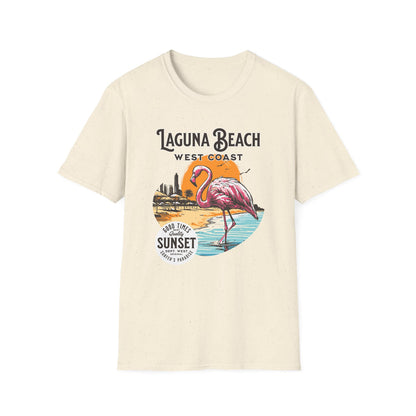 Flamingo On The Beach - Classic Fit