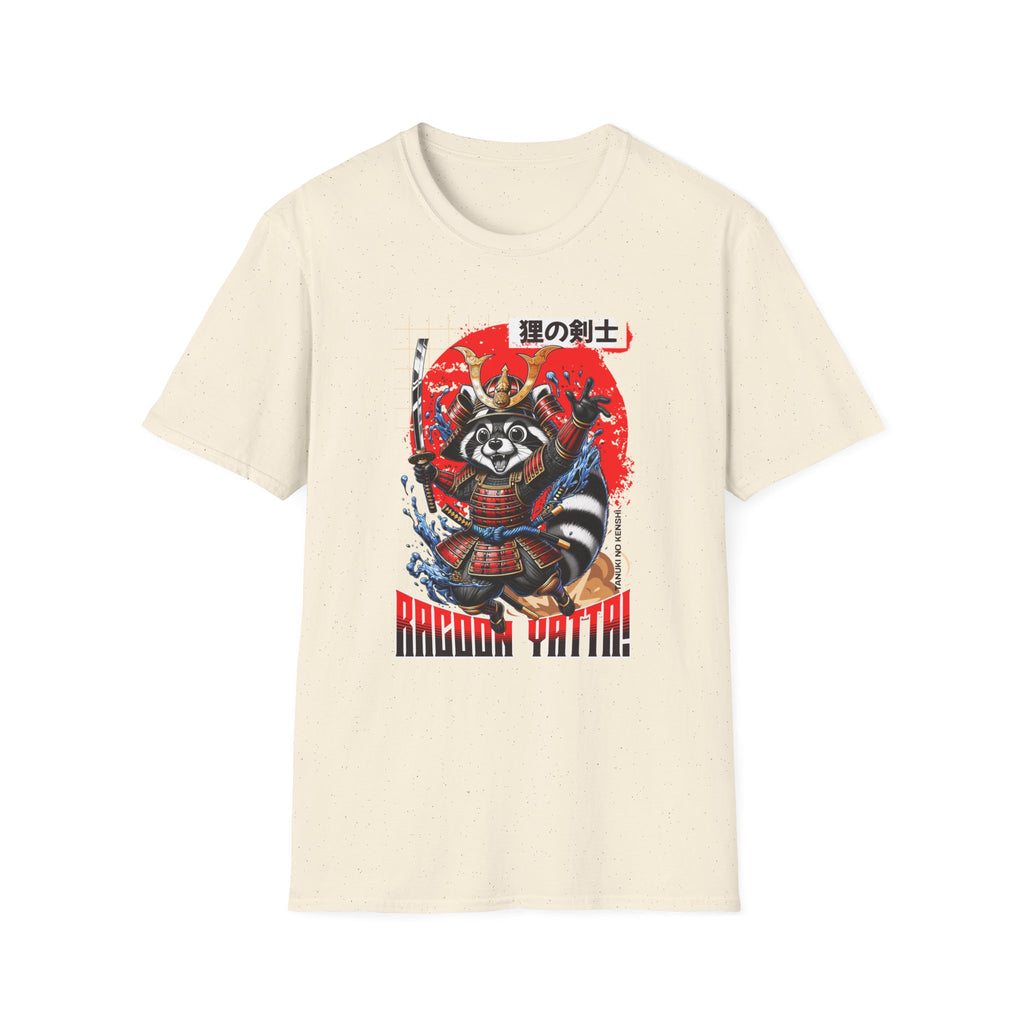 Racoon Samurai Cute-