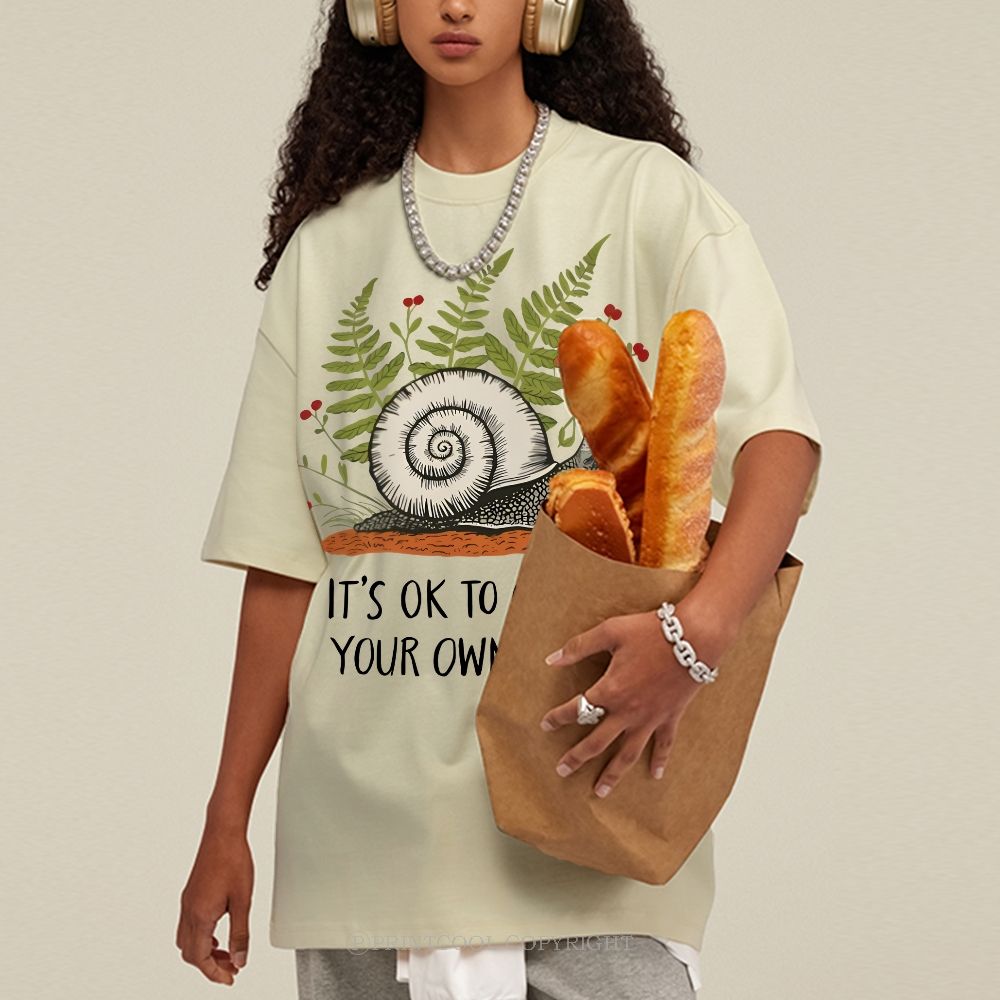 Your Own Pace Unisex Vintage Washed Tee