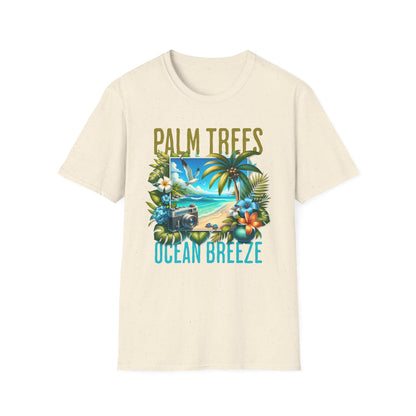 Palm Trees, Ocean Breeze - Classic Fit
