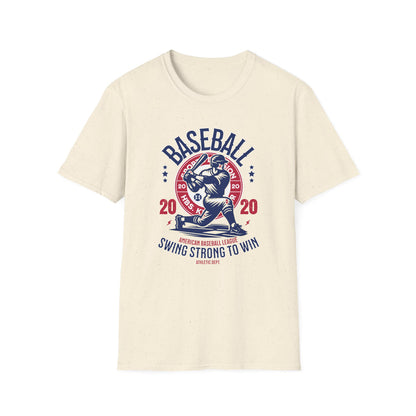 Baseball, Swing Strong to Win - Classic Fit