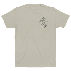 Death to Life Neck Short-Sleeve T-Shirt Soft & Breathable