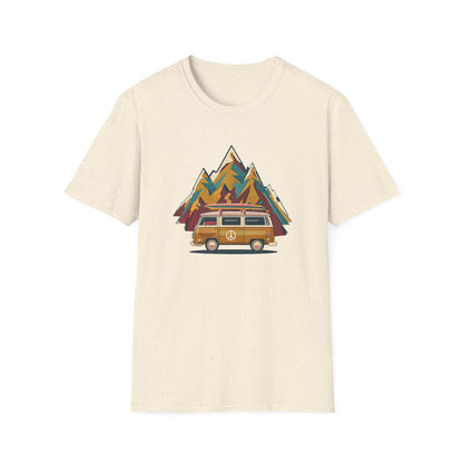 70s Adventure Van with Peace - Classic Fit