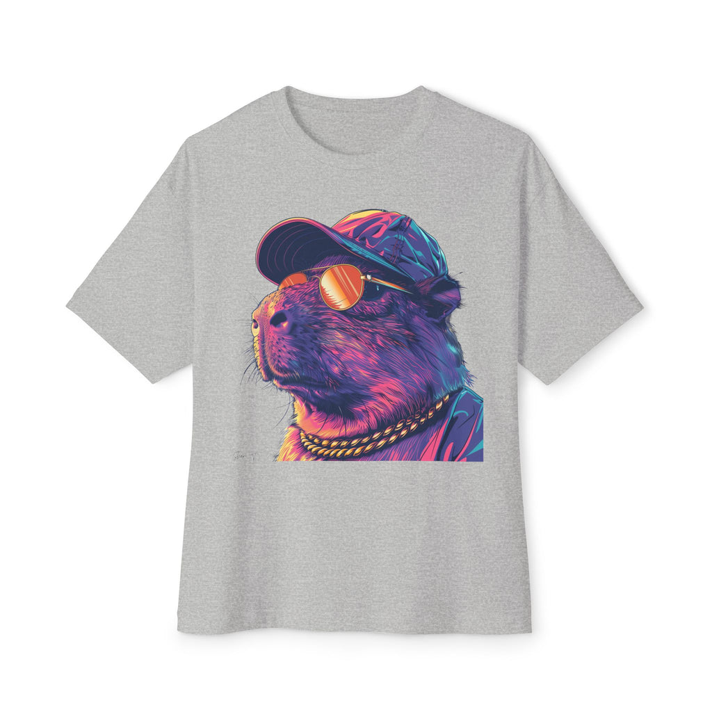 Capybara In Baseball Cap - Oversized Fit