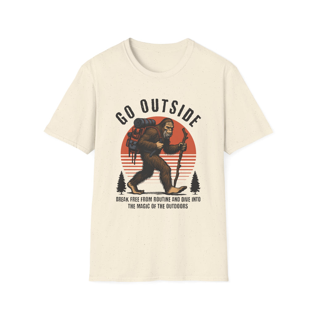 Bigfoot walking go outside - Classic Fit