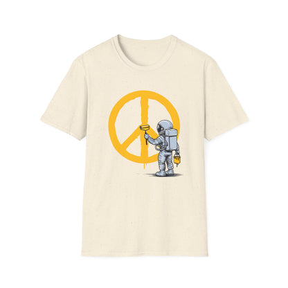 Astronaut Painting Peace - Classic Fit