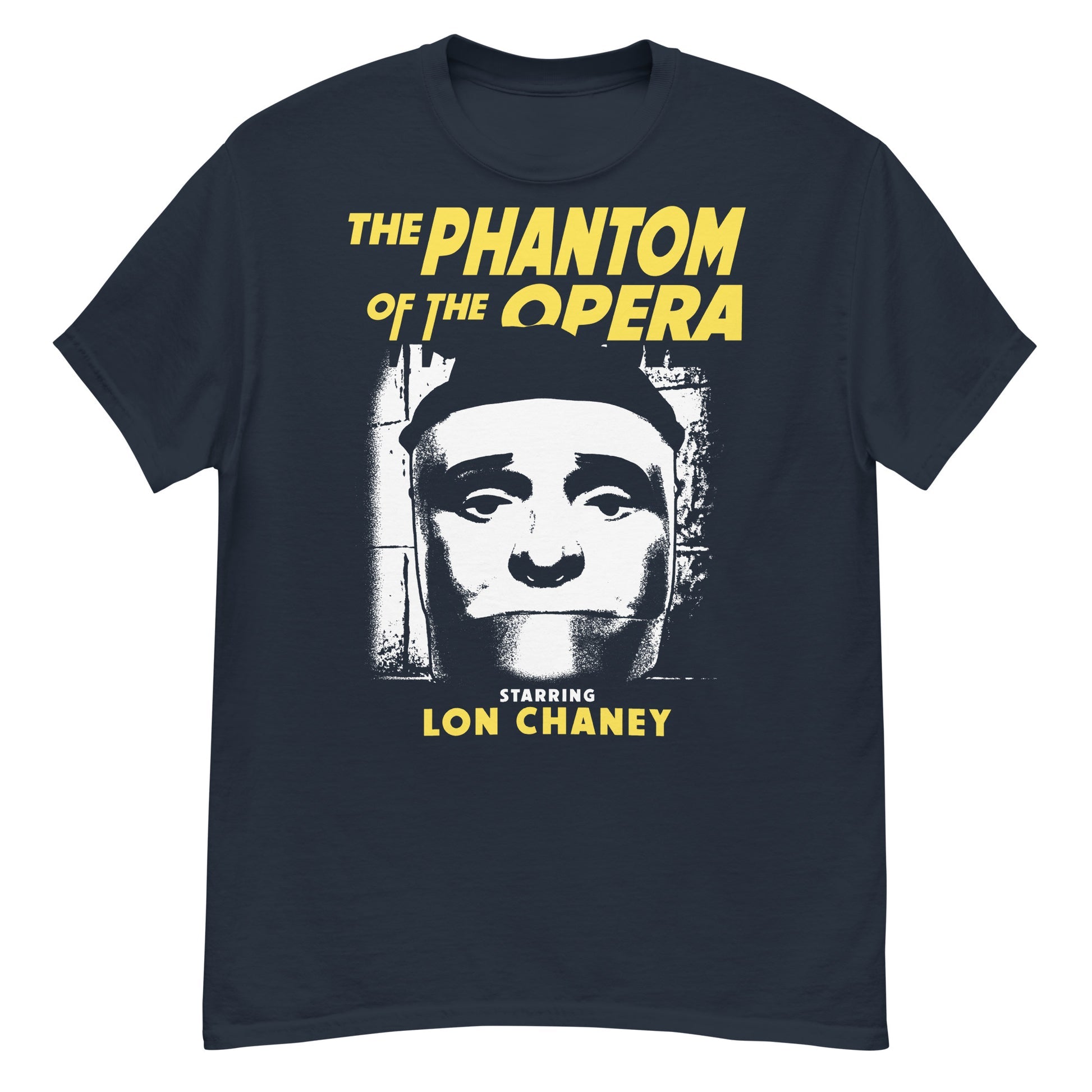 CHANEY'S PHANTOM OF THE OPERA Crew Neck Short-Sleeve T-Shirt Soft & Breathable