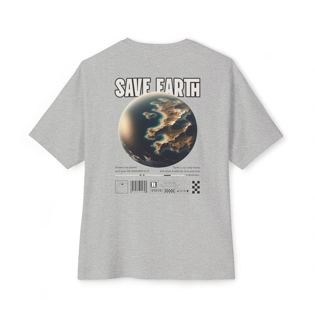 Save Earth - Oversized Back Printed