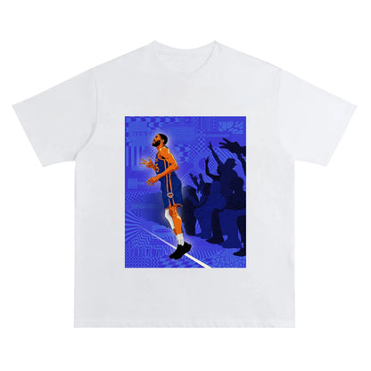 NYK SLAM SHADOW TEE – Neon Hoops Impact Crew Neck Short-Sleeve T-Shirt Unisex