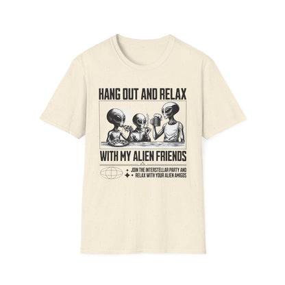 Alien hang out friends - Classic Fit