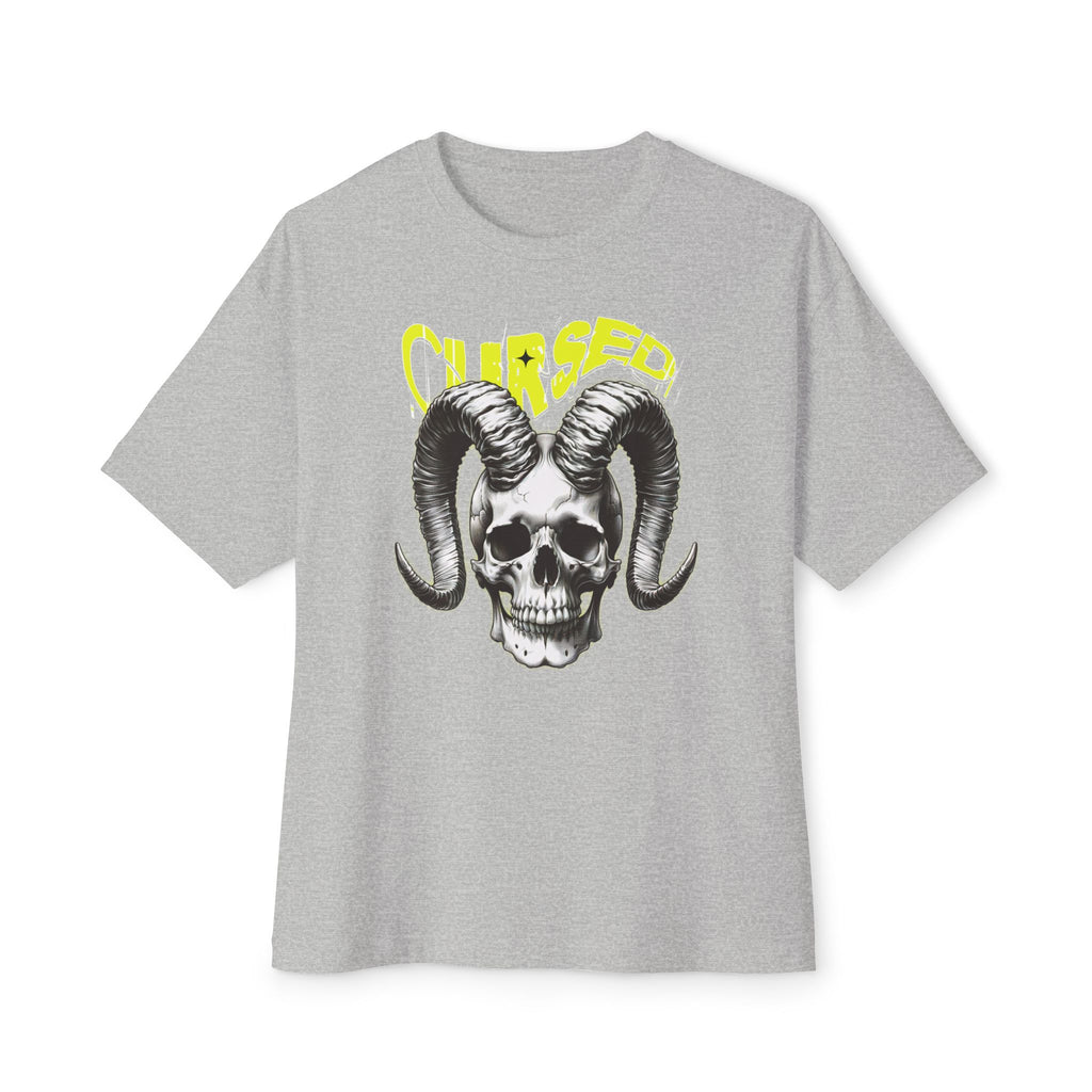 Gothic Cursed Skull - Oversized Fit
