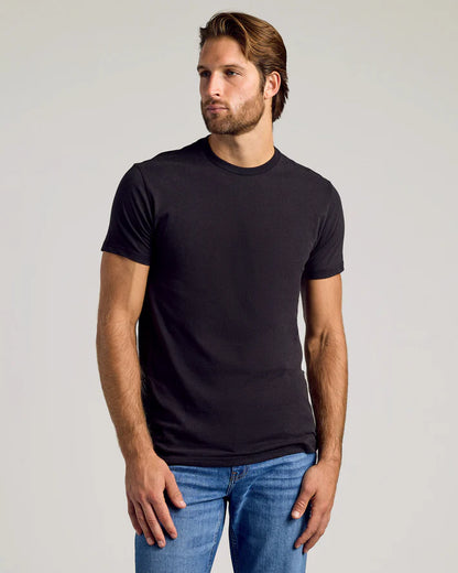6 Pack Crew Neck Short-Sleeve T-Shirt Soft & Breathable