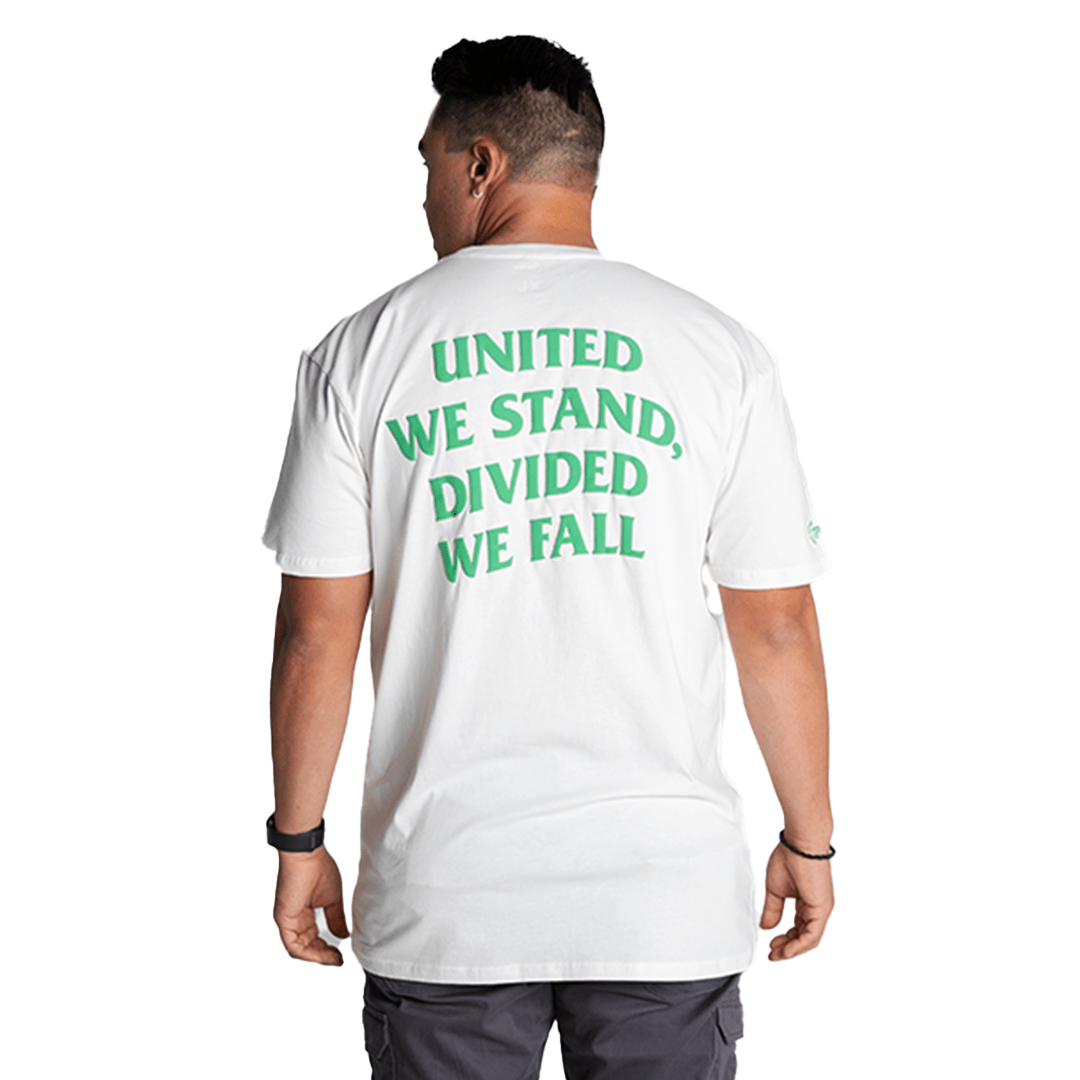 United We Stand Neck Short-Sleeve T-Shirt Soft & Breathable