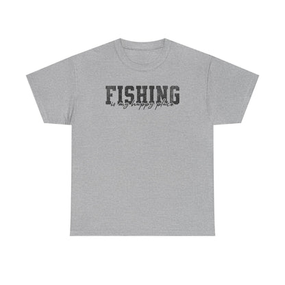 11-Fishing Puns Shirt Crew Neck Short-Sleeve T-Shirt – Classic & Comfortable