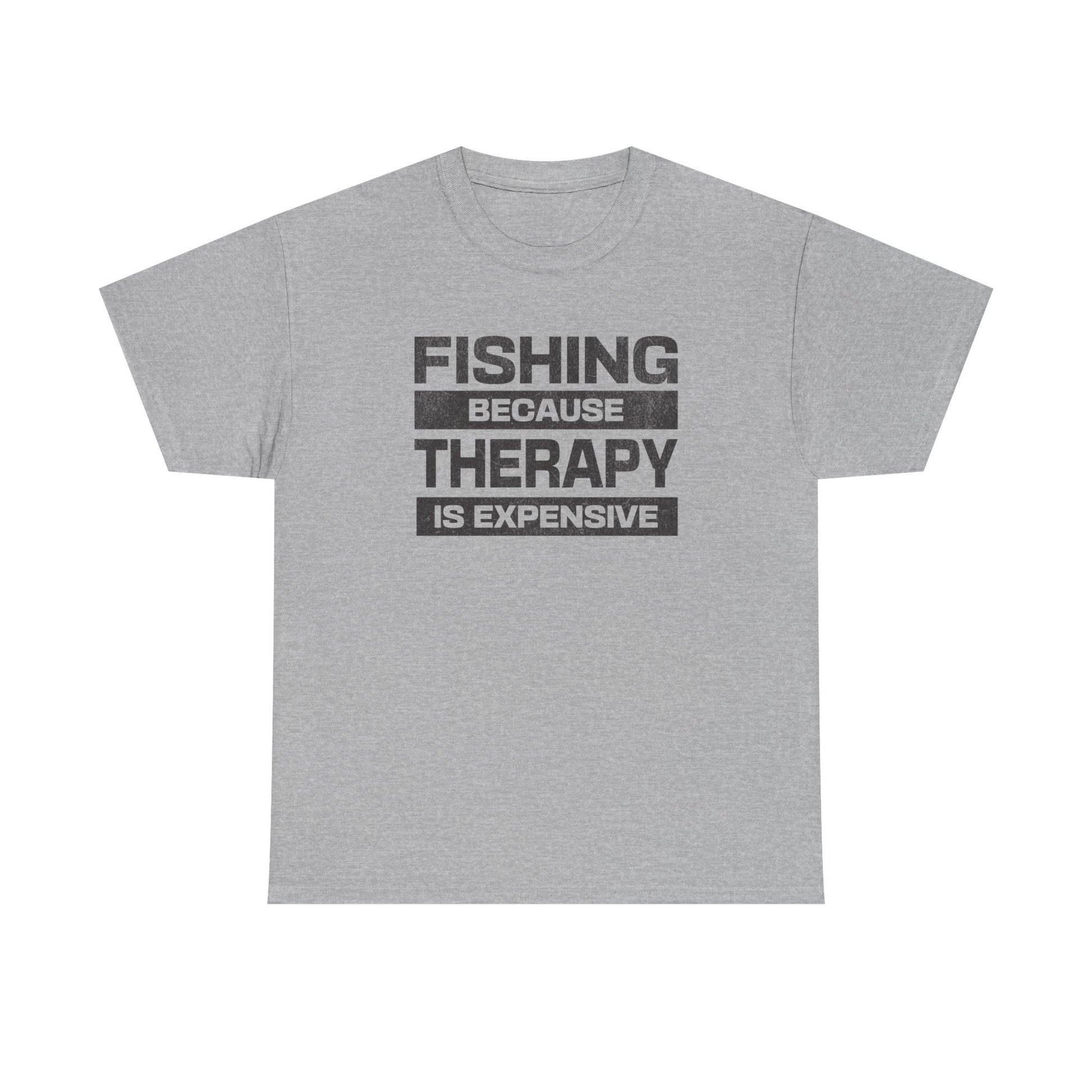 Fishing Puns Shirt Crew Neck Short-Sleeve T-Shirt – Classic & Comfortable