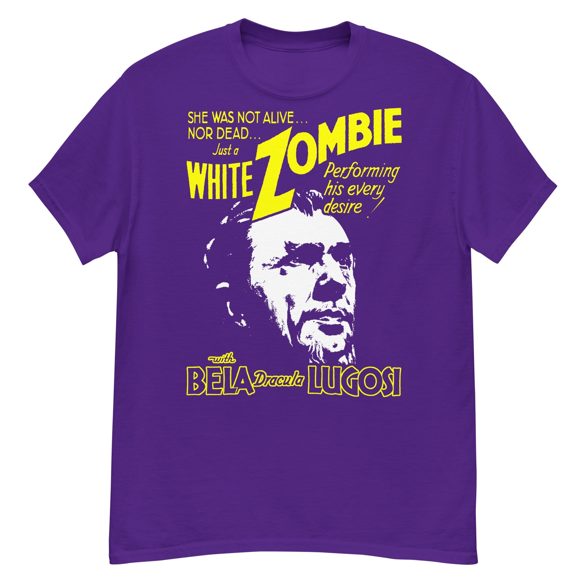 LUGOSI'S ZOMBIE Crew Neck Short-Sleeve T-Shirt Soft & Breathable