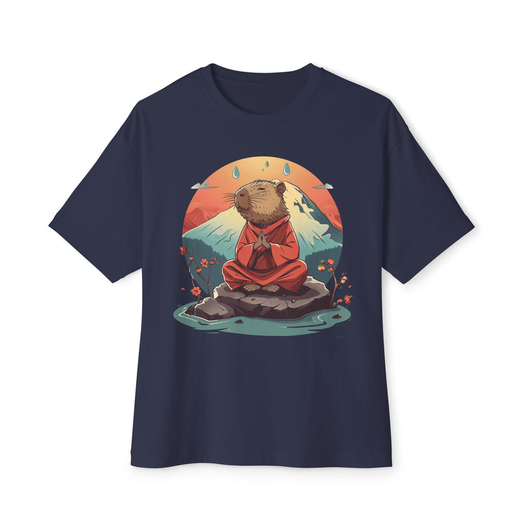 Capybara Meditate v2 - Oversized Fit